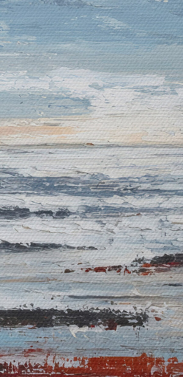 Painting of a beach