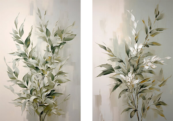 Painting of a plant