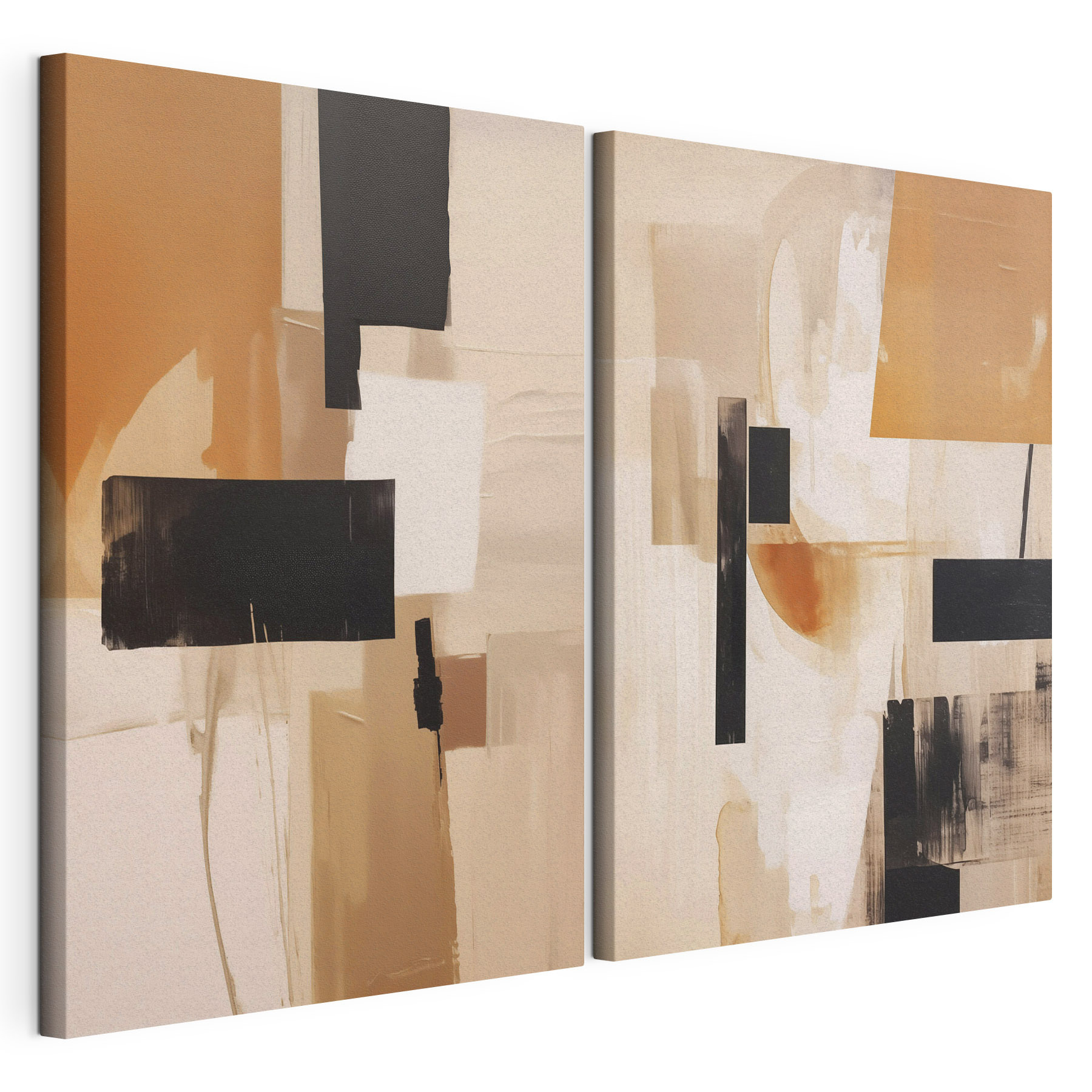 Painting of a couple of squares