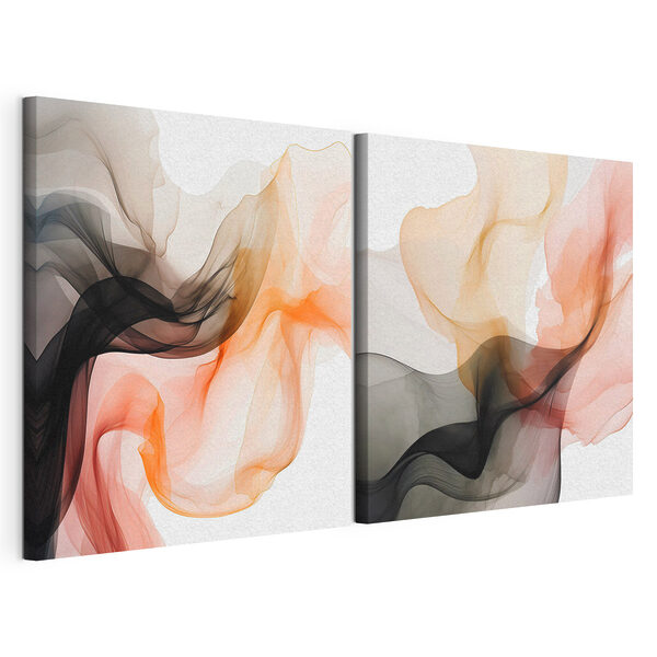 Dynamic swirls of color and form