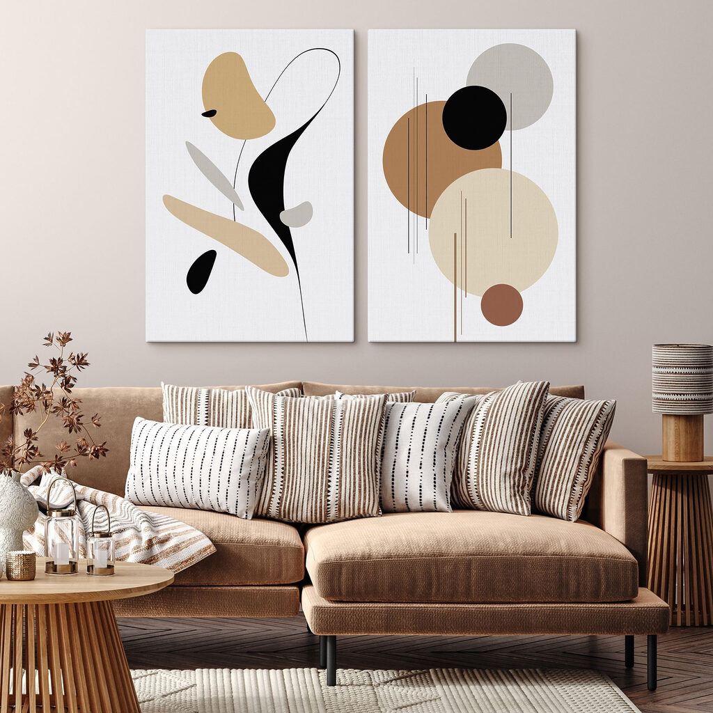 Two images of art