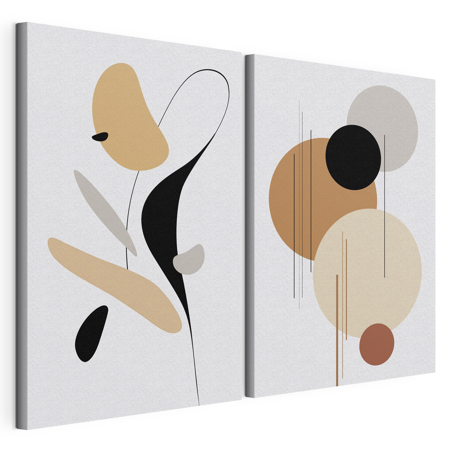 Two images of art
