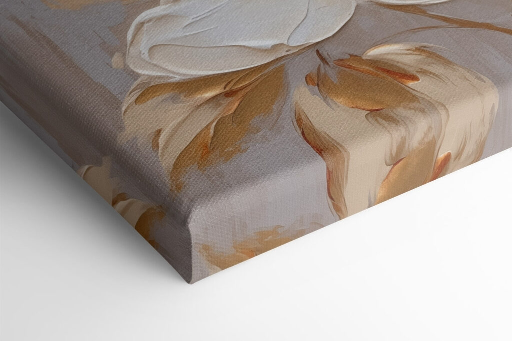 Blooming flowers in soft tones