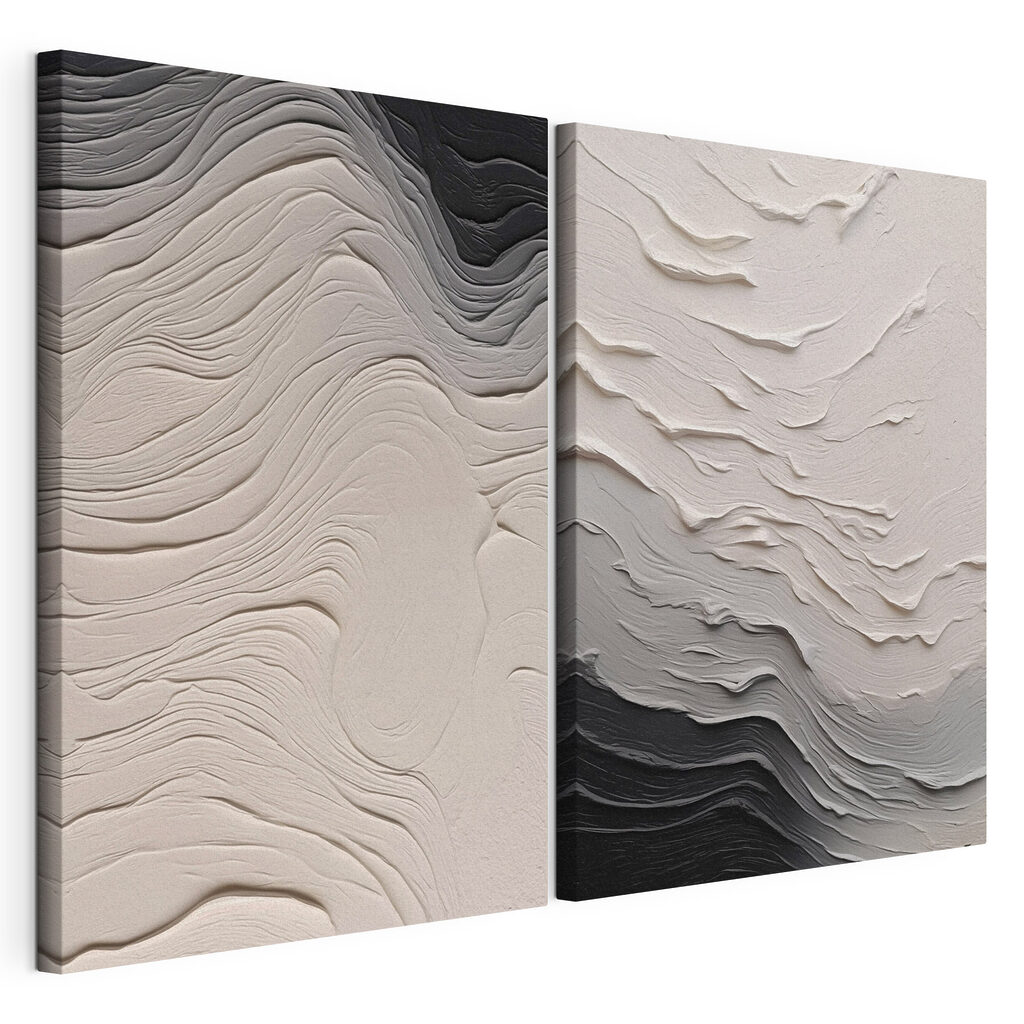 Soft waves of gentle textures