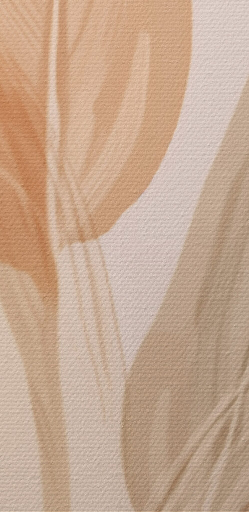 Nature-inspired minimalist leaf design