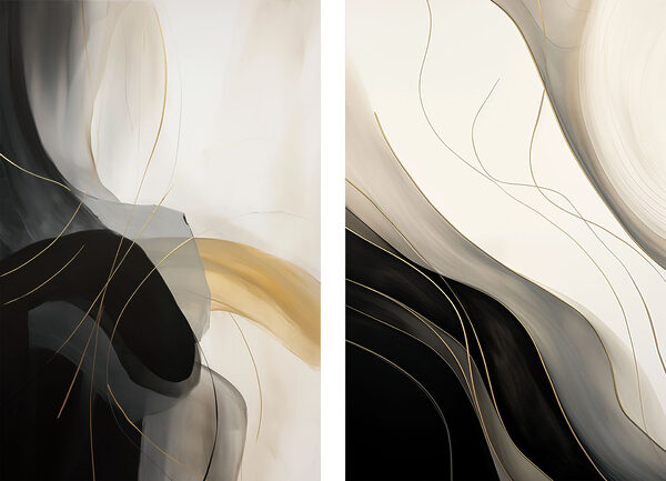 Black and white artwork