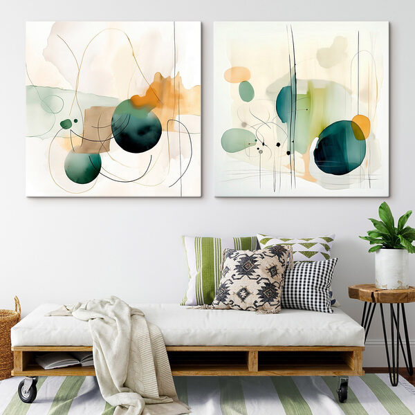Two art pieces of art