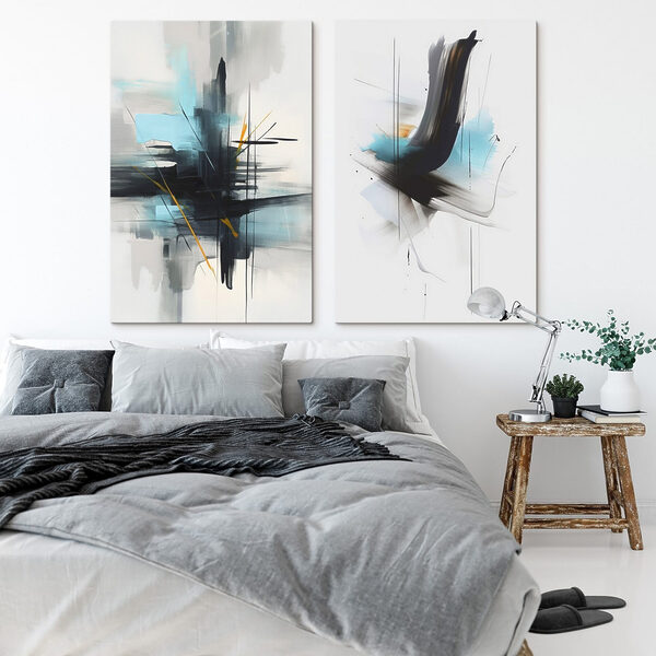 Two art pieces of art