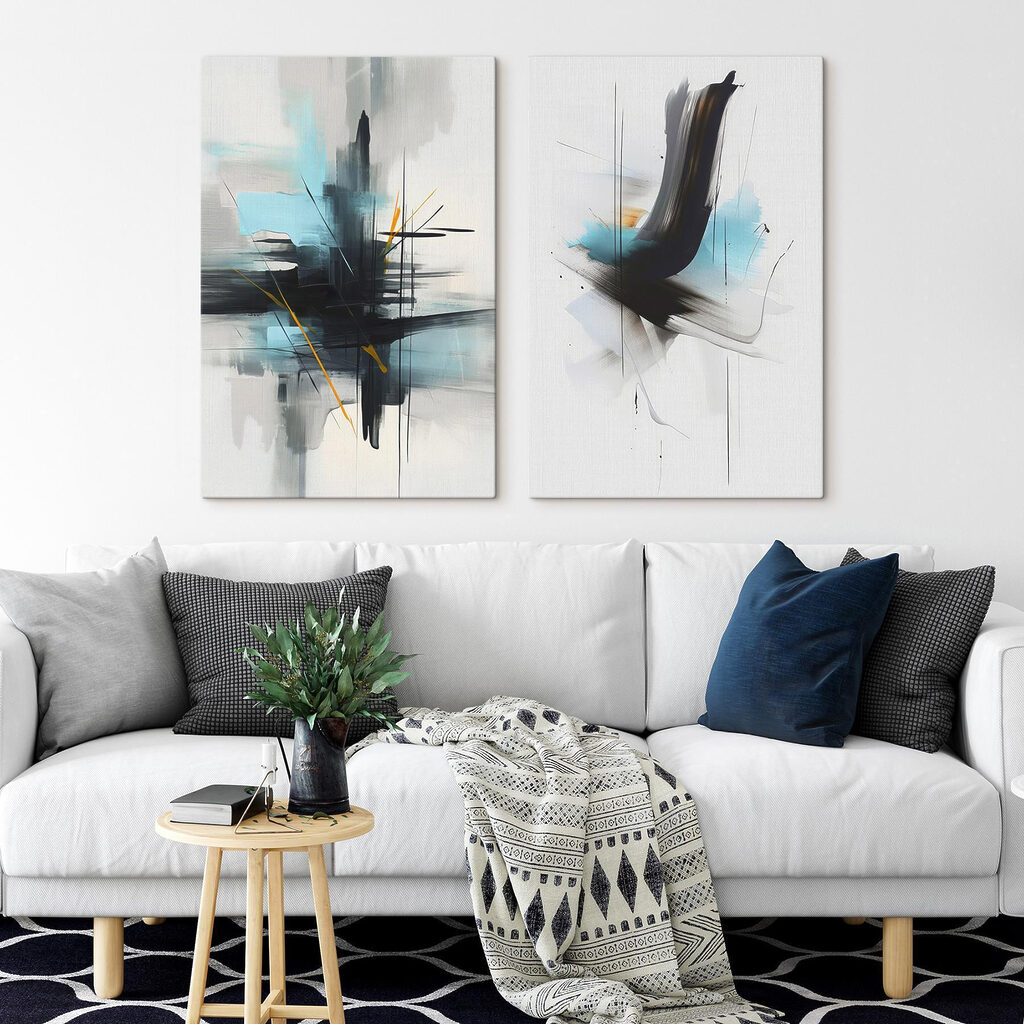 Two art pieces of art