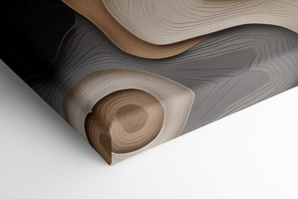 Flowing Patterns in Neutral Tones