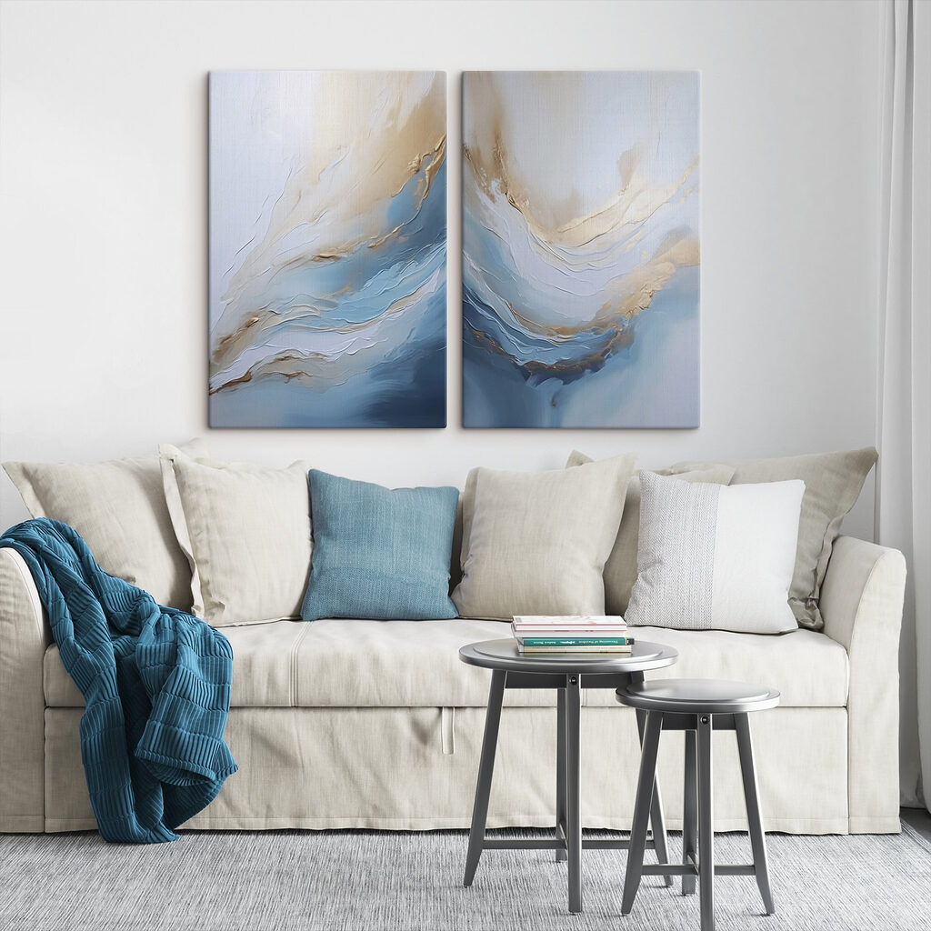 Painting of a wave