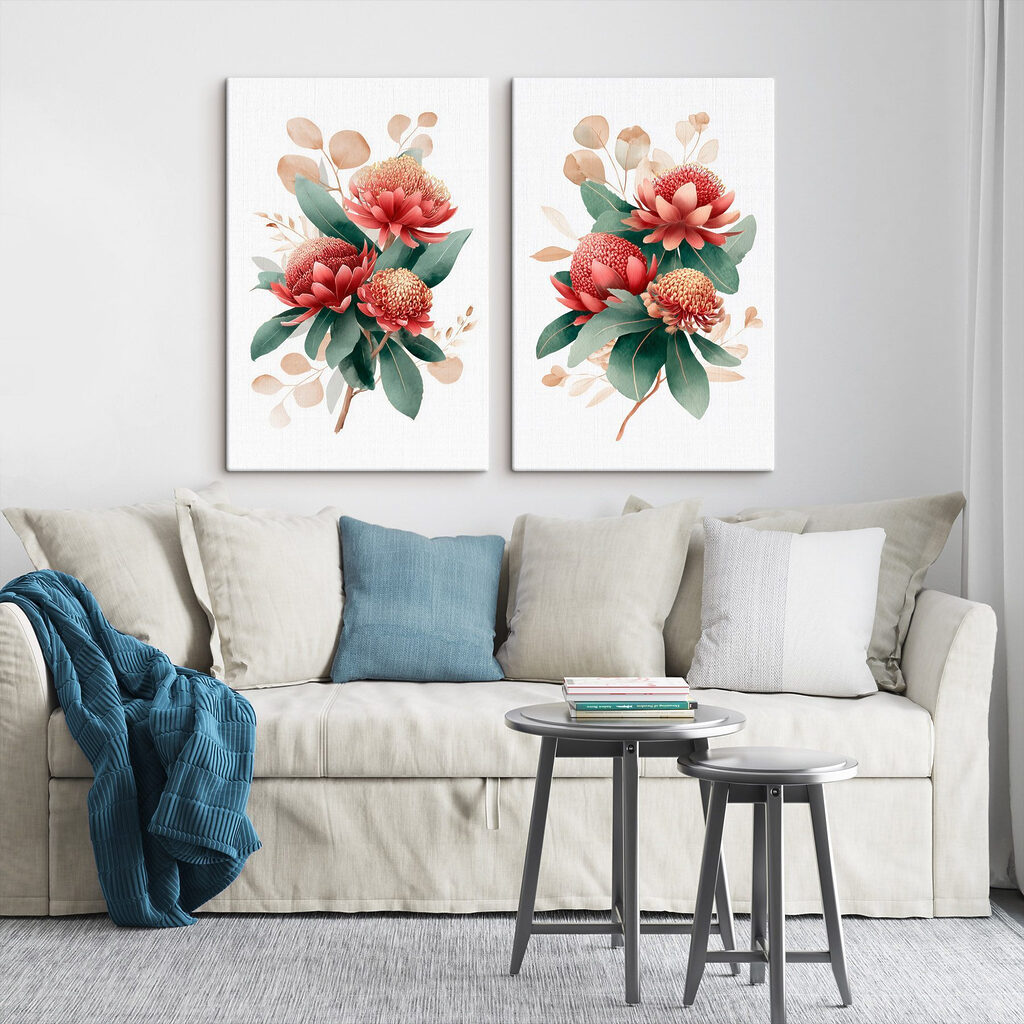 Blooming beauty in soft colors