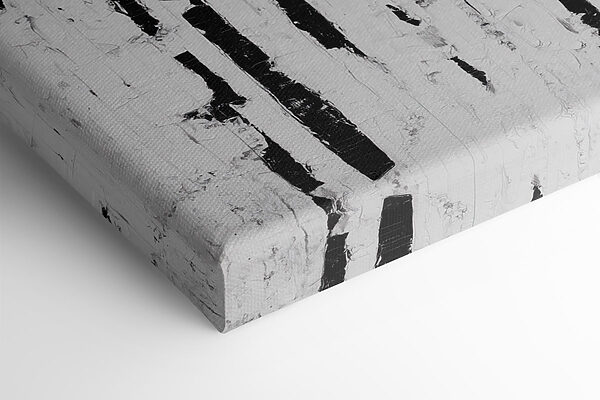 Abstract contrasts in black and white