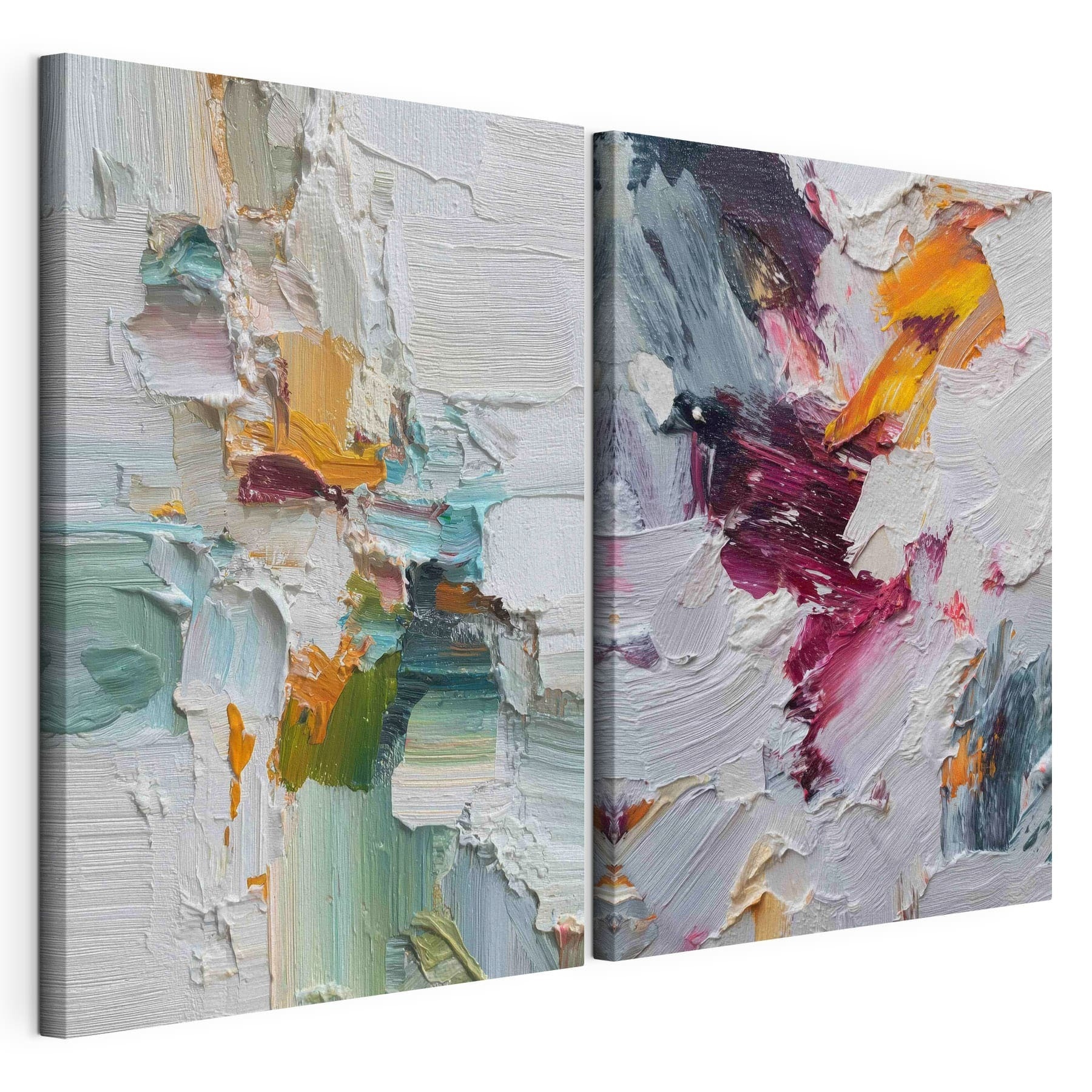 Vibrant colors dance across the canvas