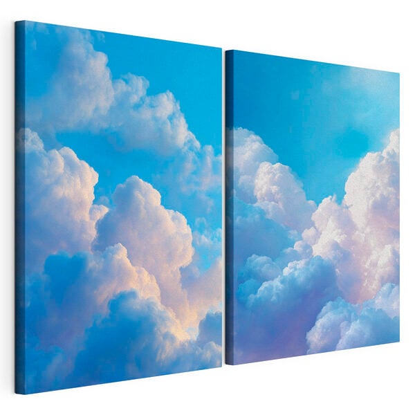 Blue sky with clouds