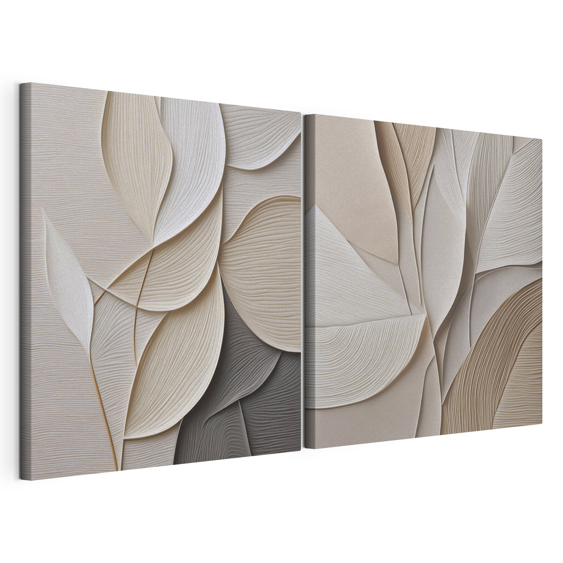 Gentle curves in neutral tones