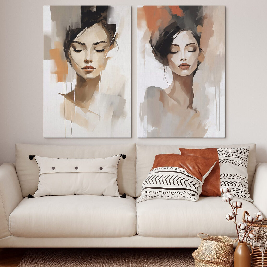 Painting of a woman