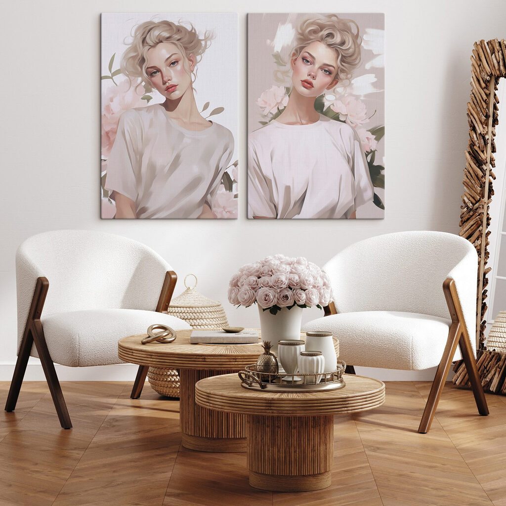 Collage of a woman
