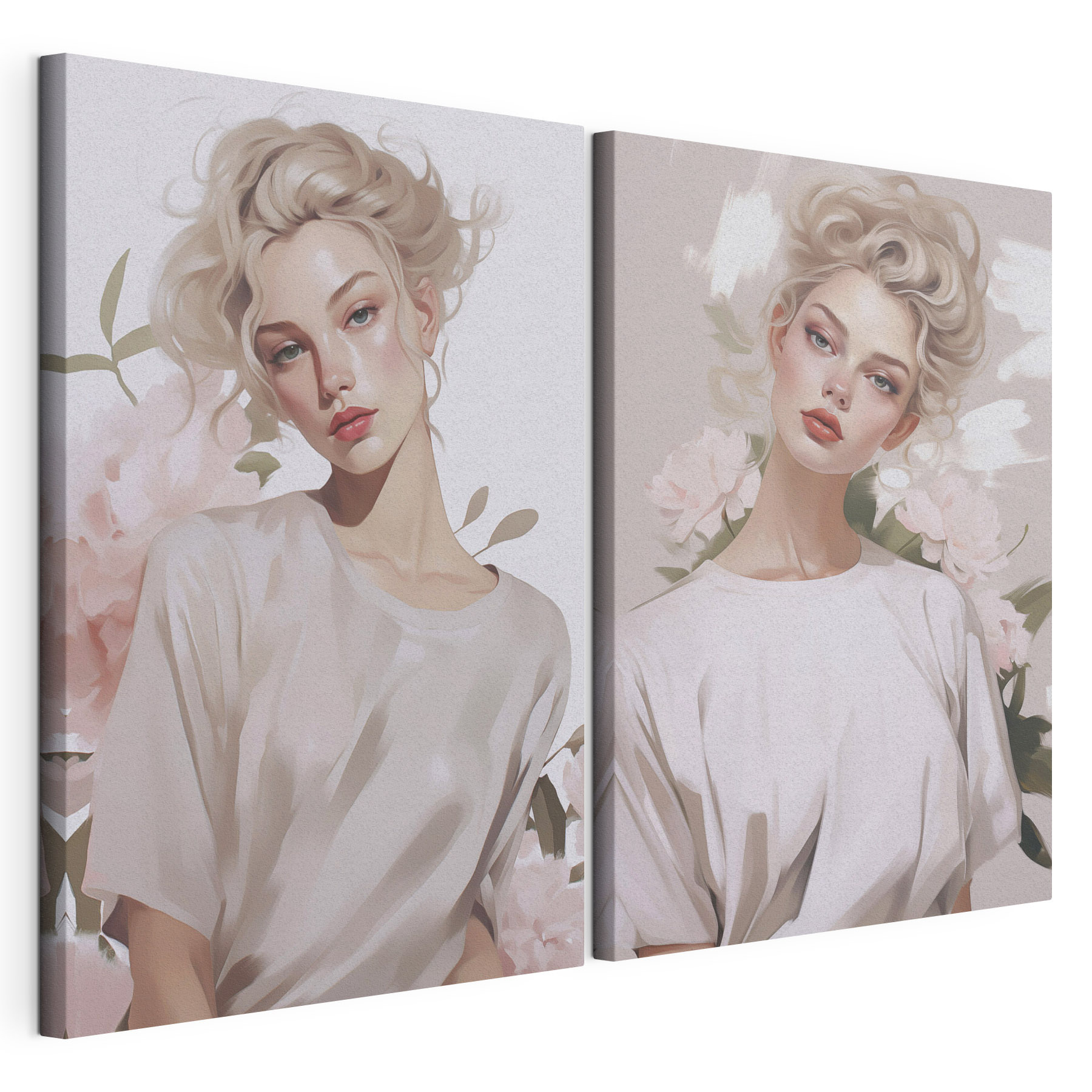 Collage of a woman