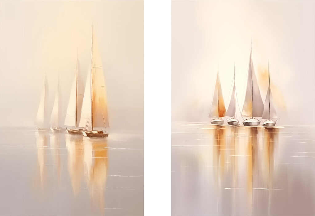 Group of sailboats on water