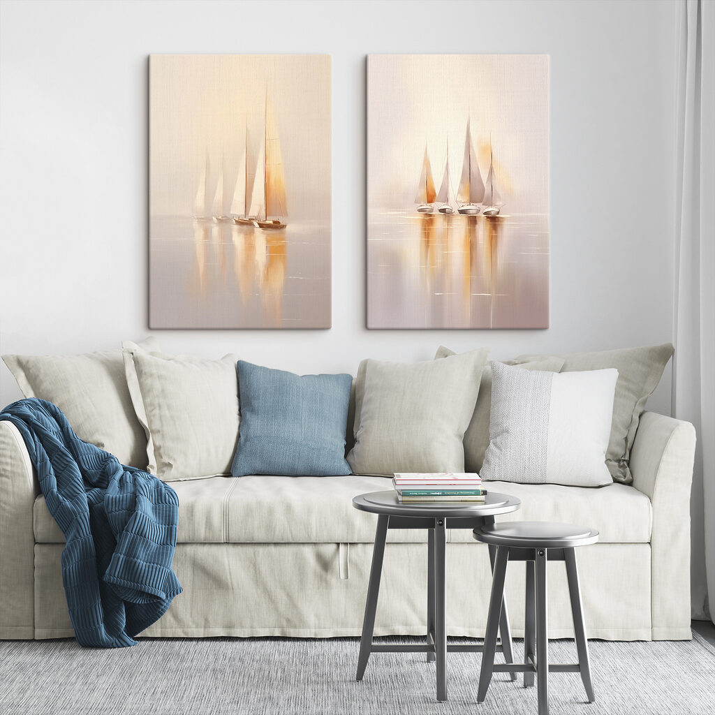 Group of sailboats on water