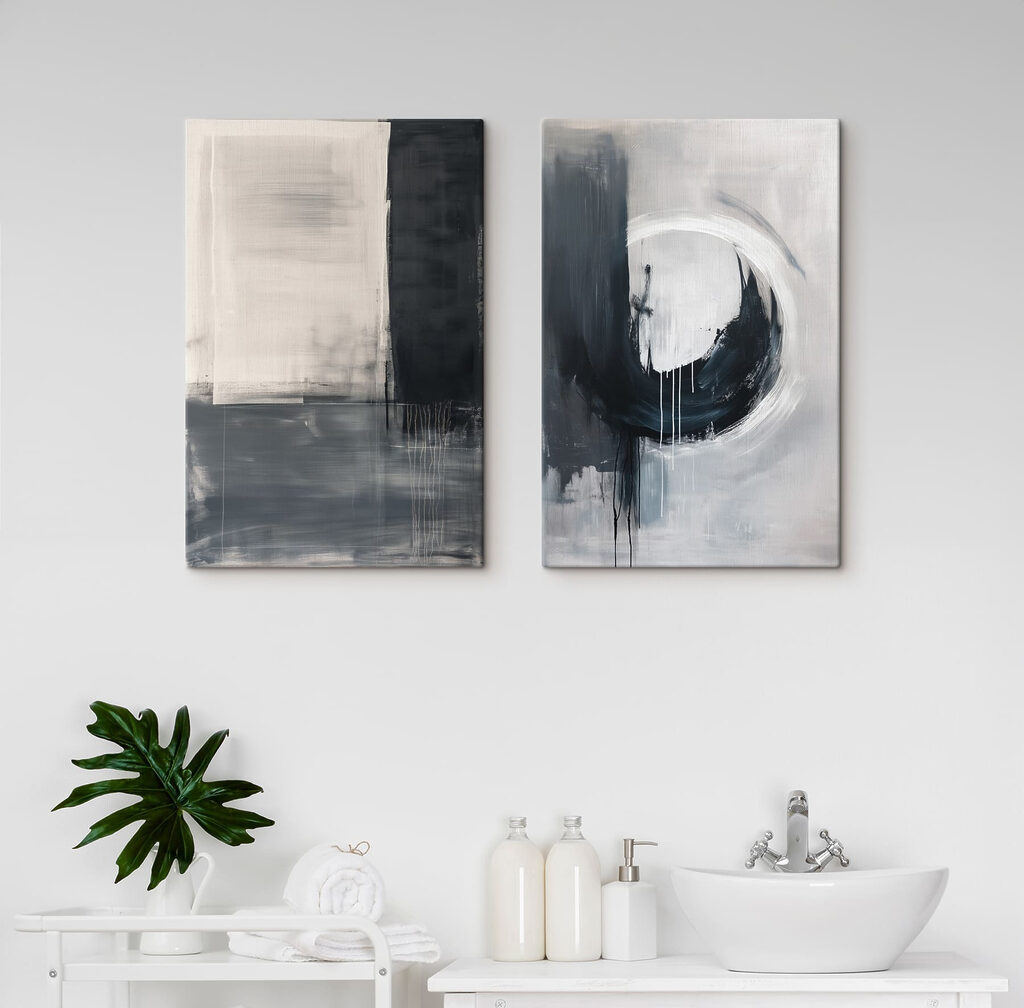 Two art pieces of art