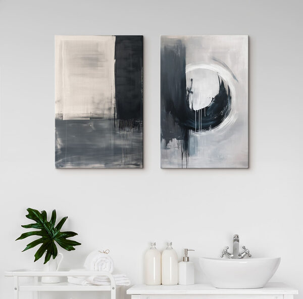 Two art pieces of art
