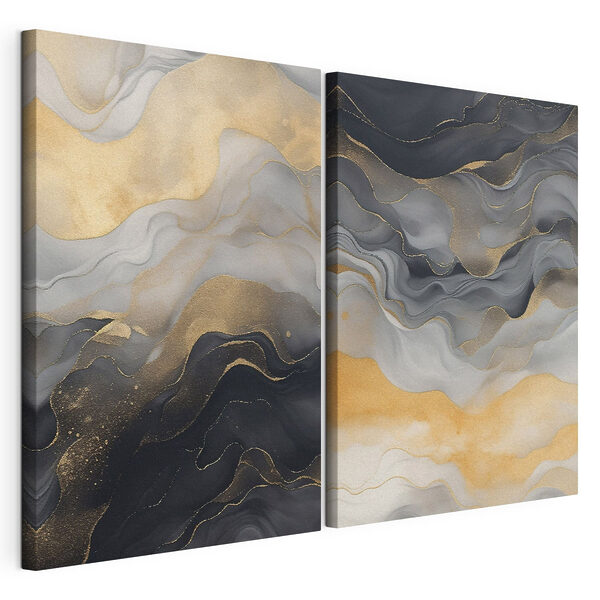 Sculpted hues of flowing elegance