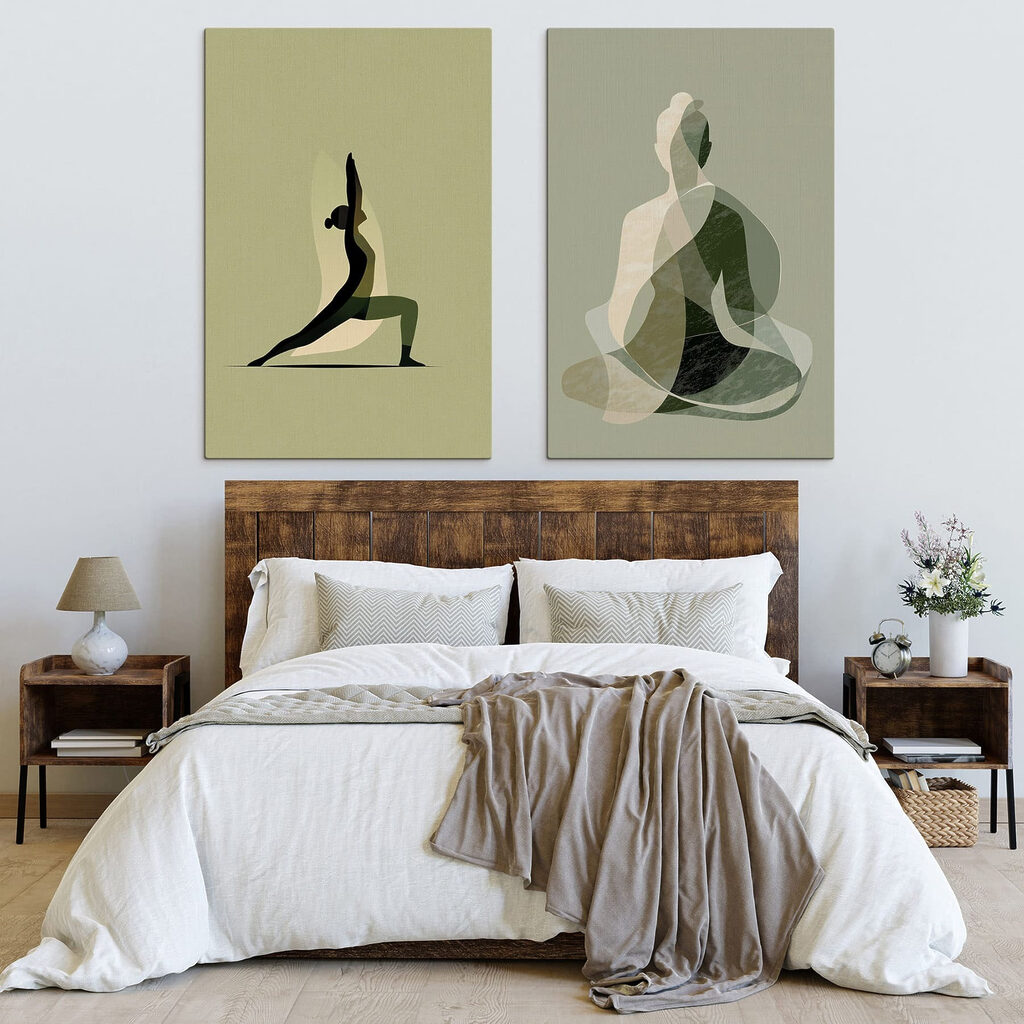 Woman doing yoga