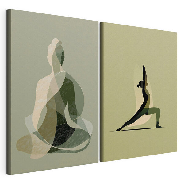 Woman doing yoga