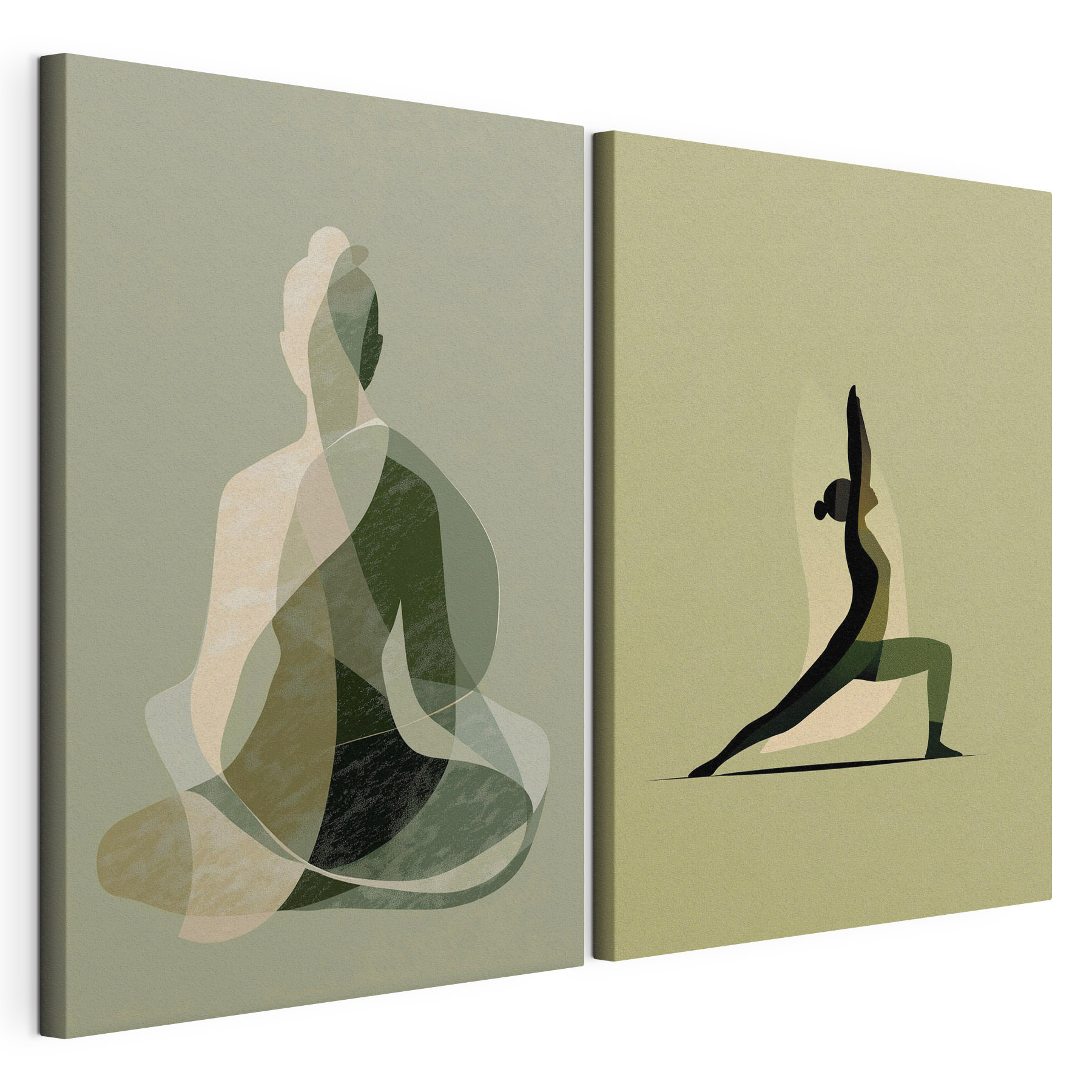 Woman doing yoga