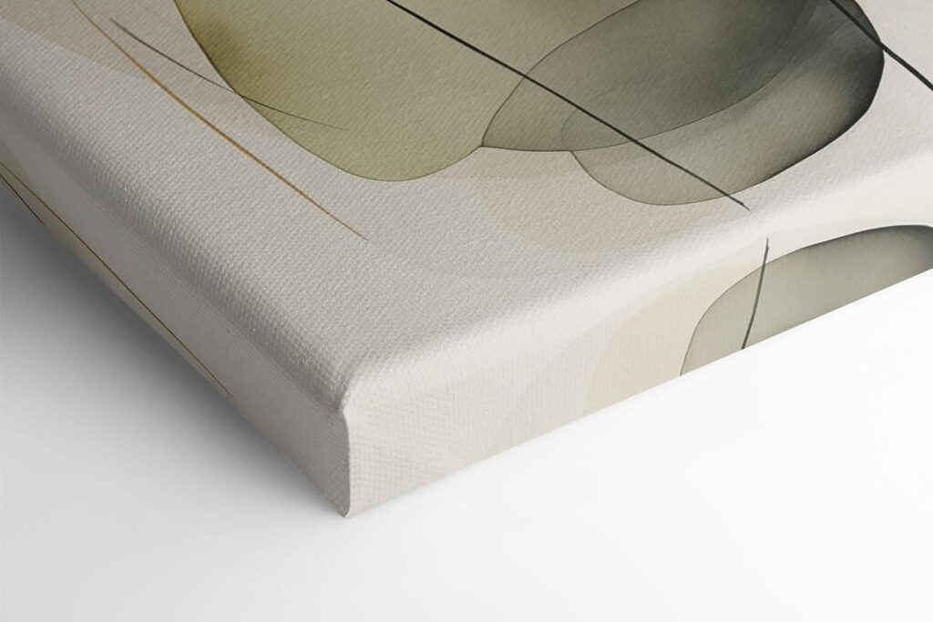 Abstract shapes in gentle colors