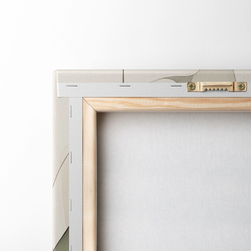 Abstract shapes in gentle colors