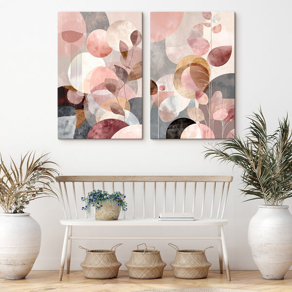 Two screenshots of a painting