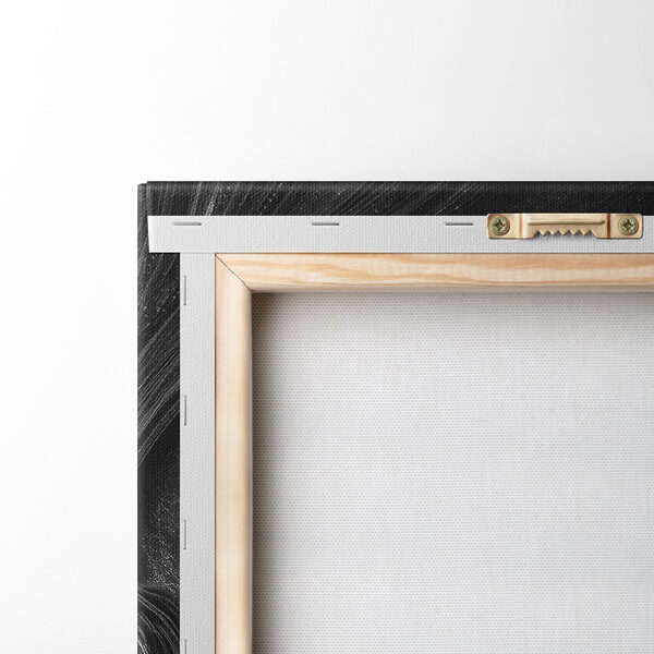 Black and white swirls
