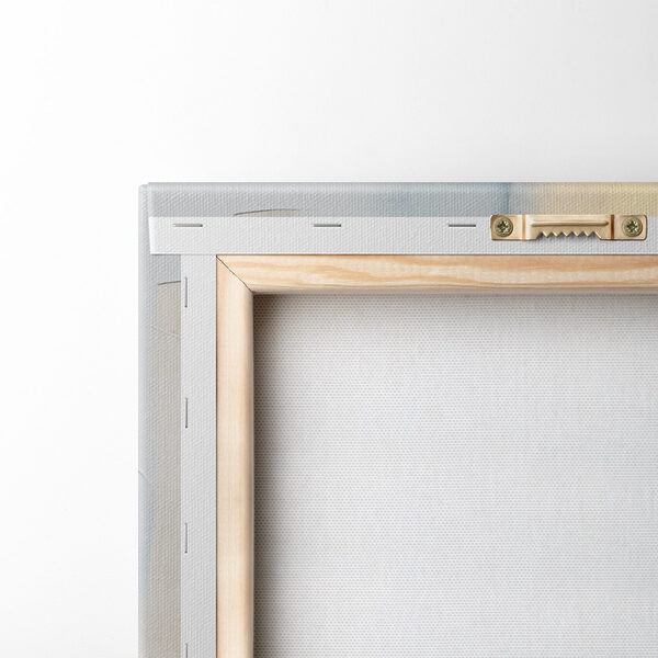 Abstract interplay of soft hues