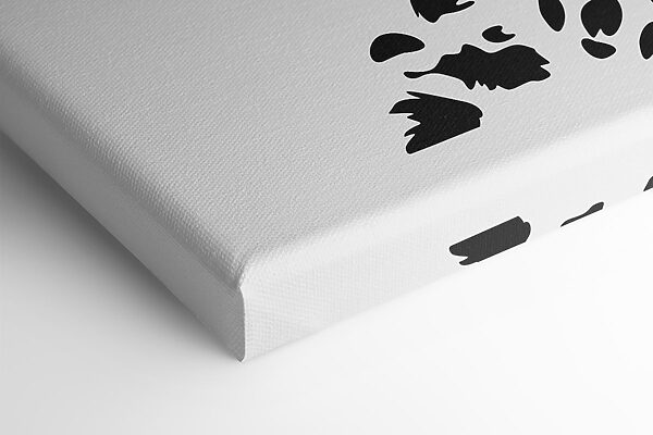 Majestic feline in striking design