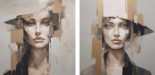 Painting of a woman