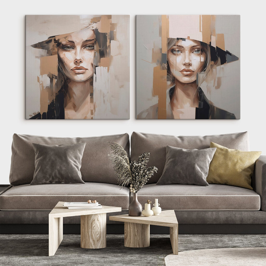 Painting of a woman