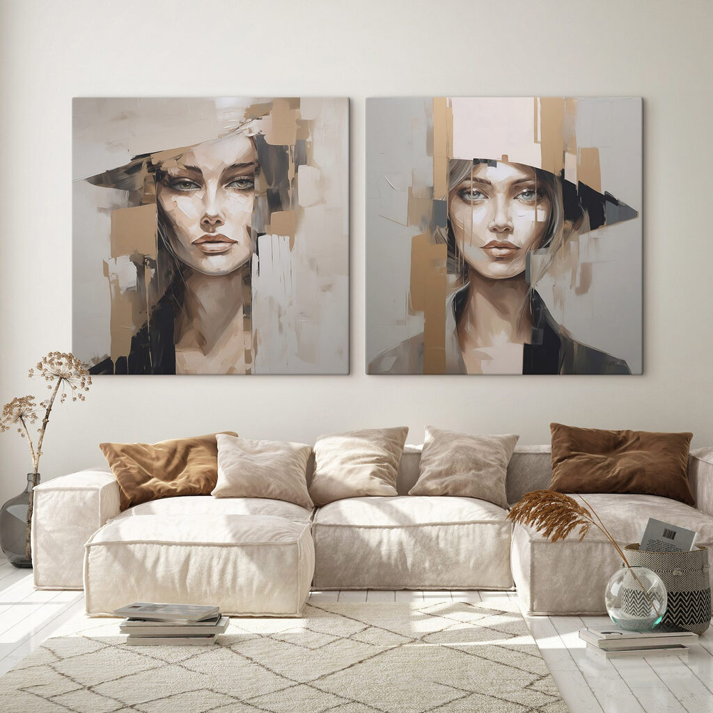 Painting of a woman