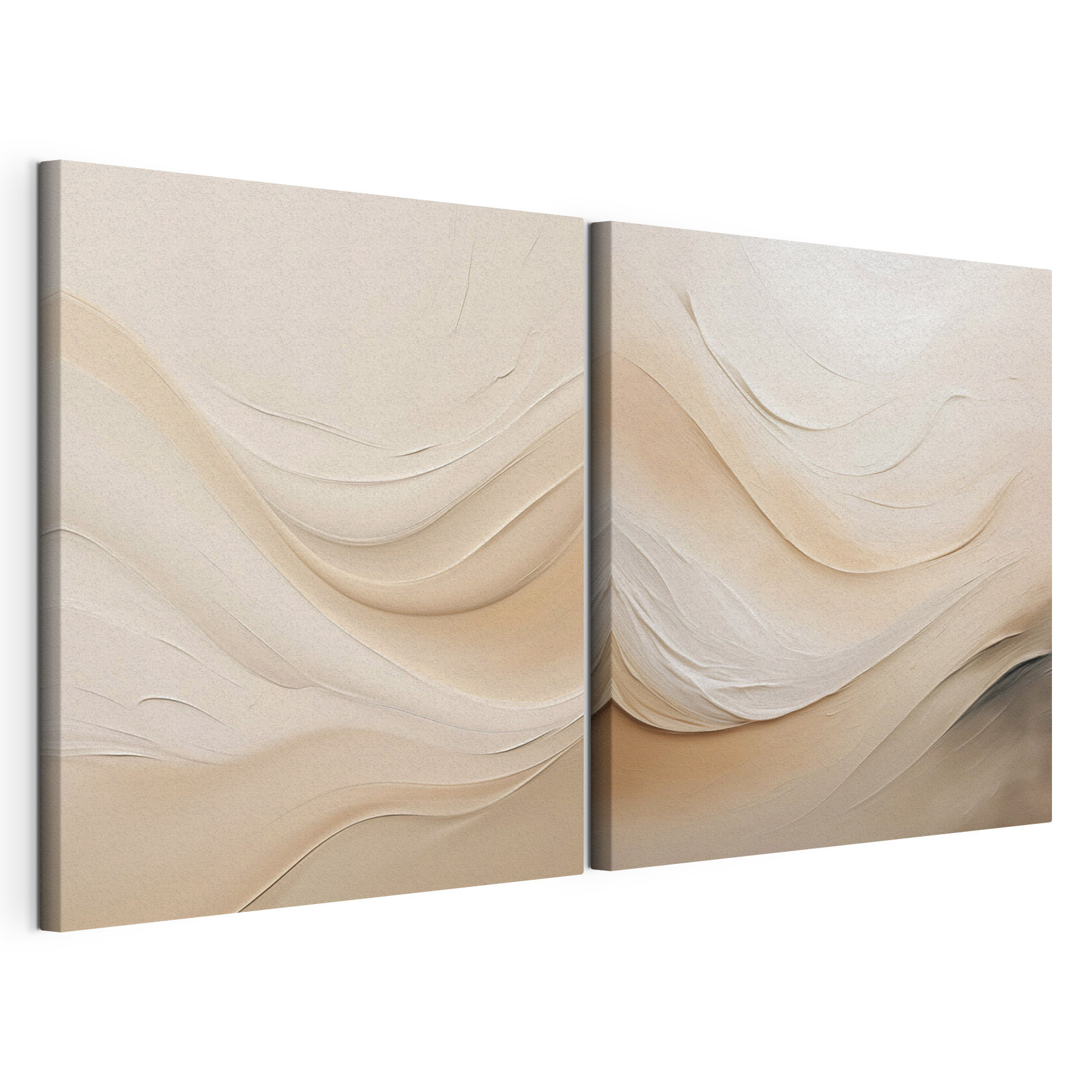Soft hues blend in gentle waves