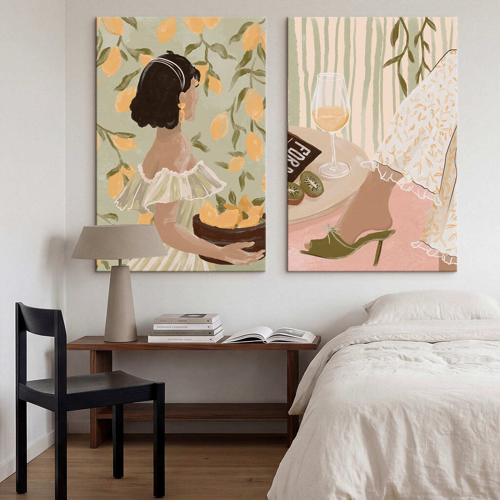 Woman holding a bowl of lemons