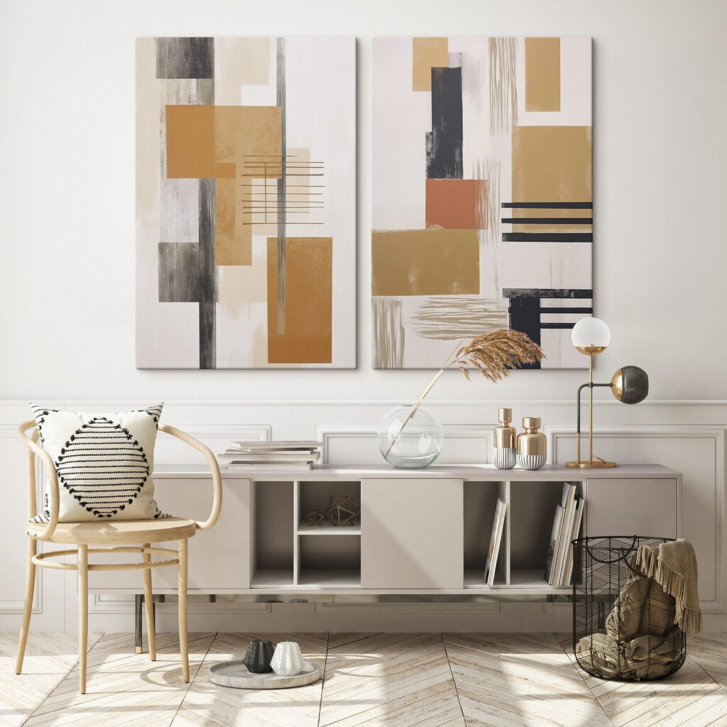 Painting of different colors