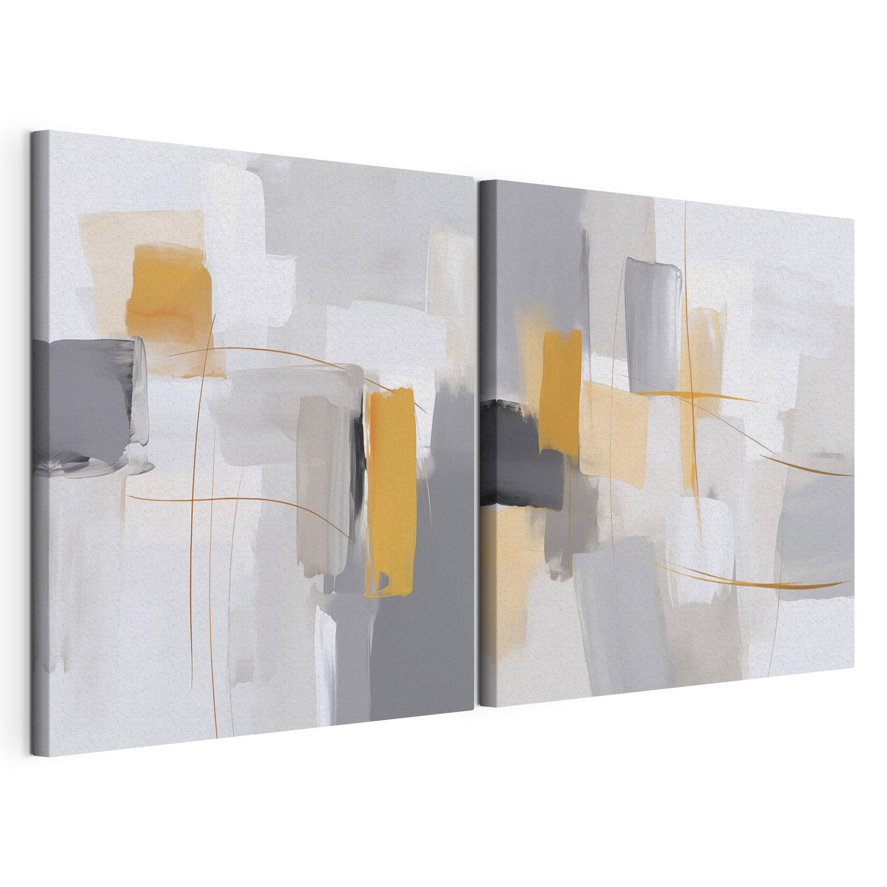 Pair of art pieces