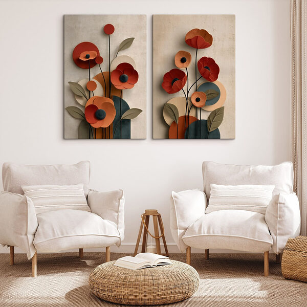 Collage of flowers