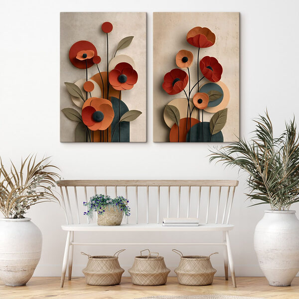 Collage of flowers