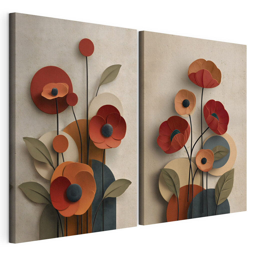 Collage of flowers