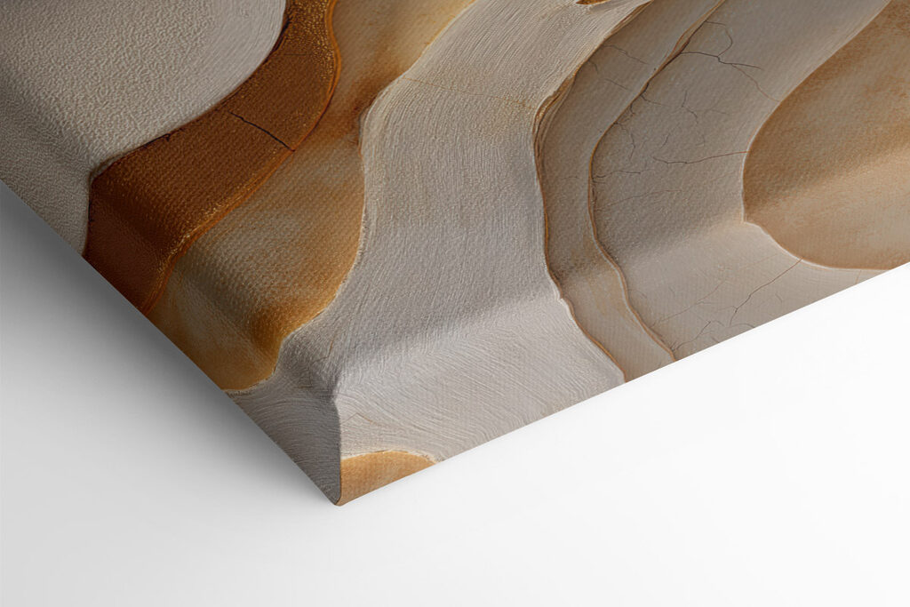 Waves of warmth in soft hues