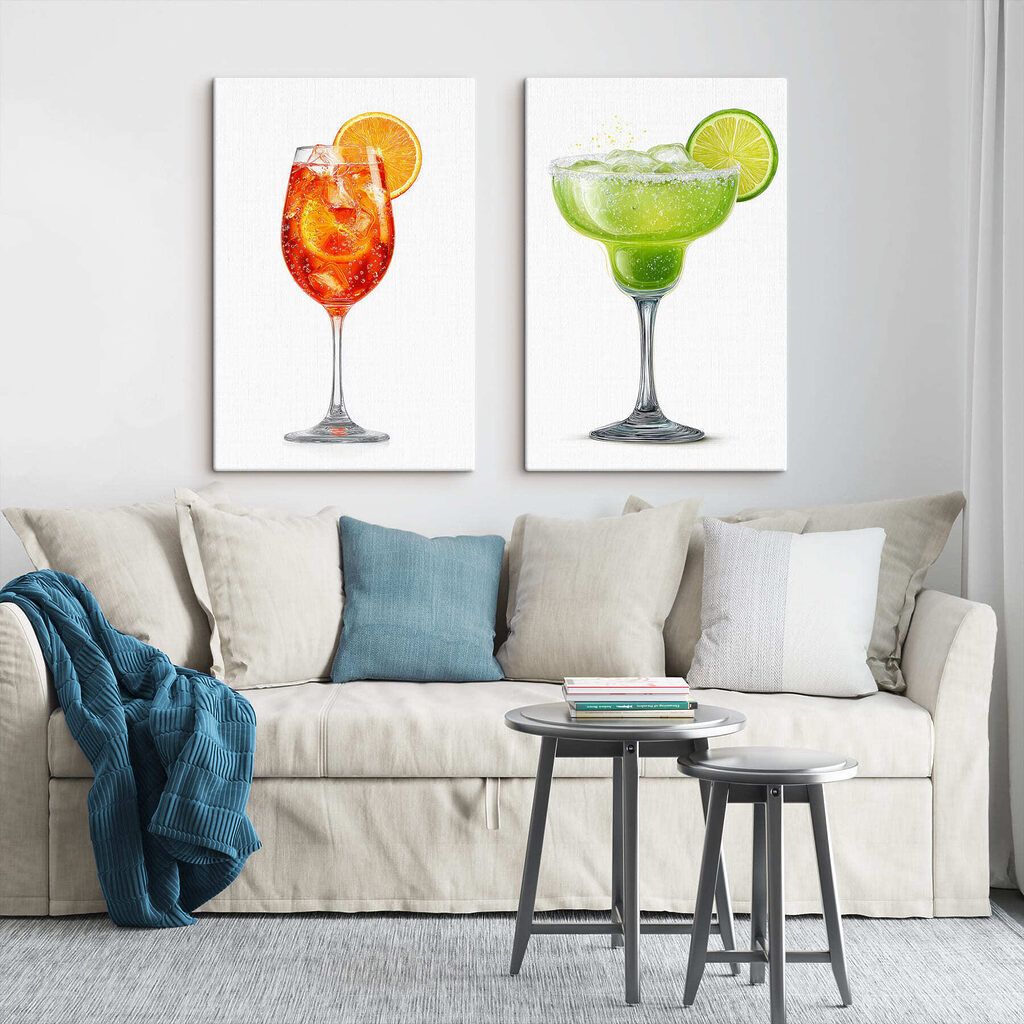 Refreshing drinks for a sunny day