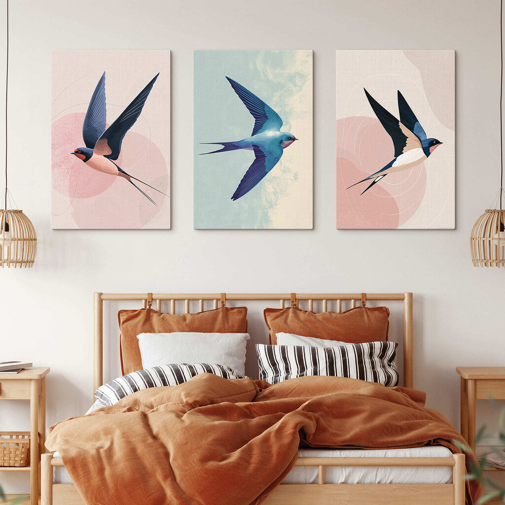 Bird flying in the sky